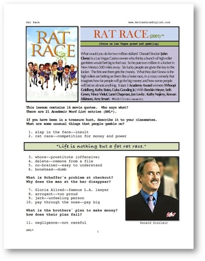 thumbnail, Rat Race